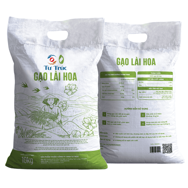 Gạo Lài Hoa - 10kg