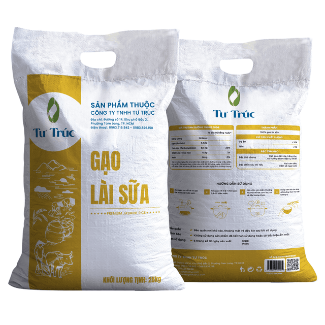 Gạo Lài Sữa - 25kg